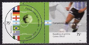 Аргентина, 2002, ЧМ по футболу 2002, 2 марки